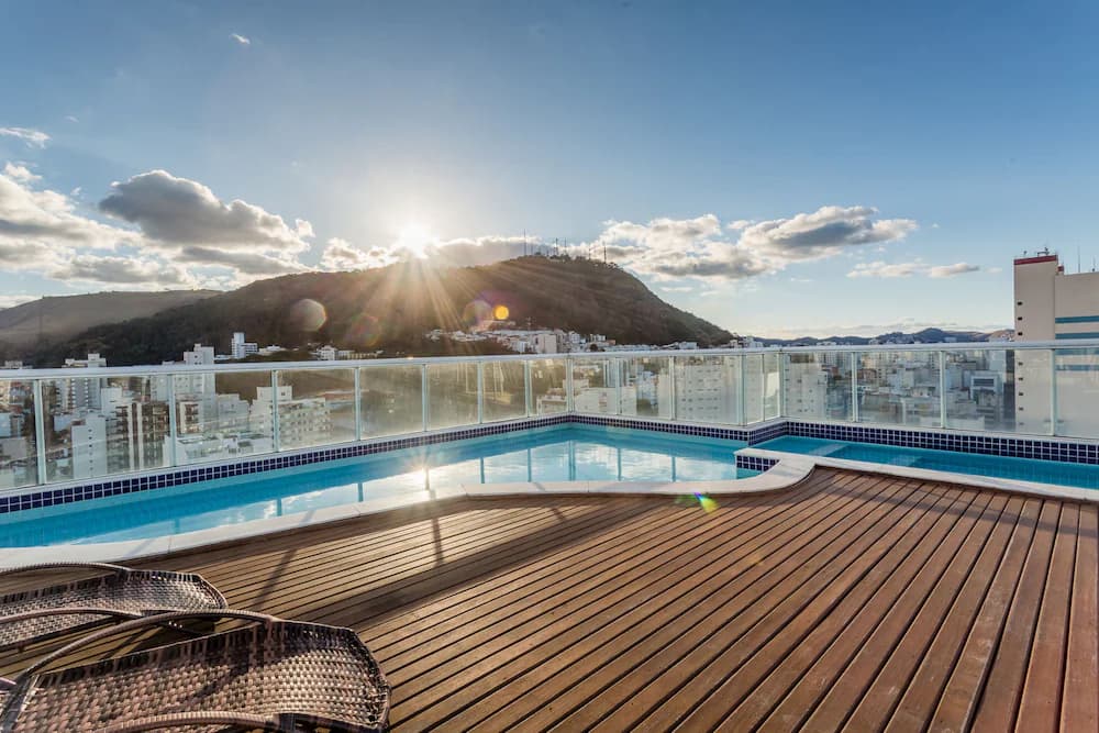 Rooftop pool