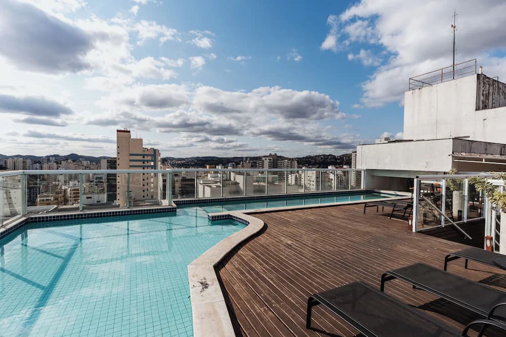 Rooftop pool