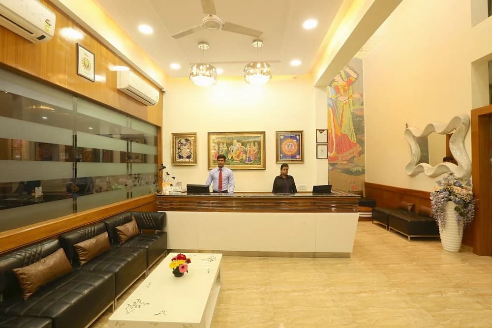 Interior entrance