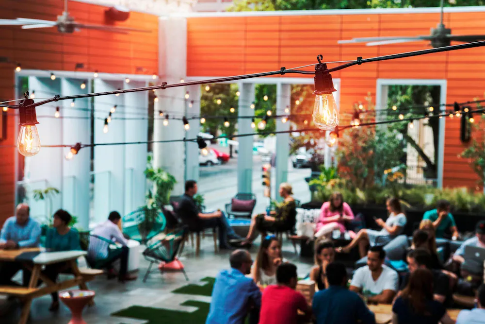 Rooftop terrace