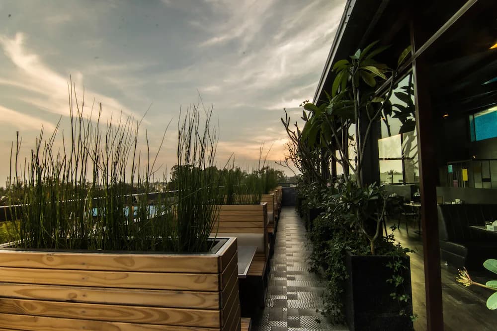 Rooftop terrace