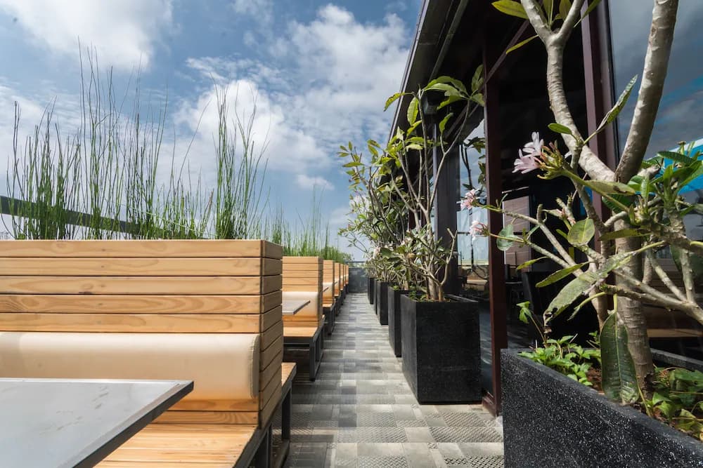 Rooftop terrace