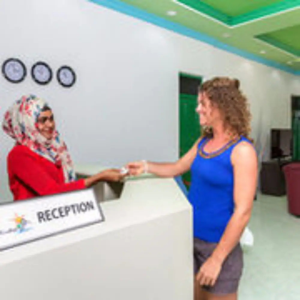 Concierge desk