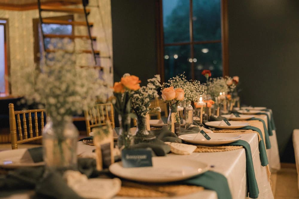 Indoor wedding