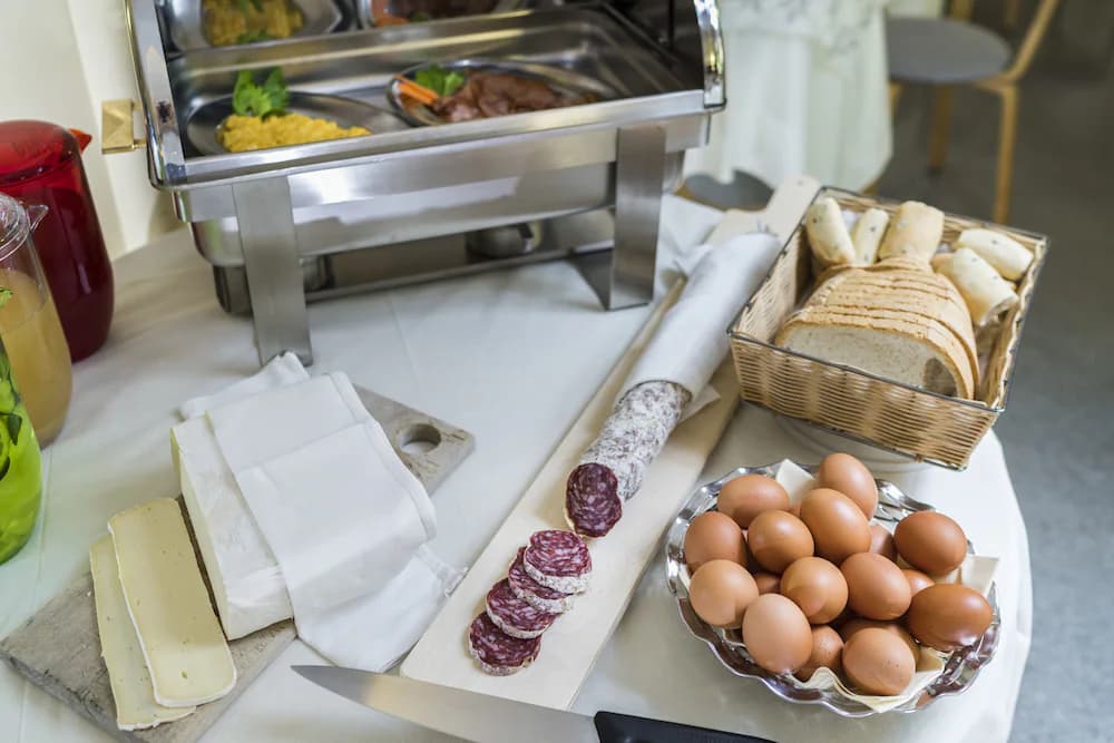 Breakfast buffet