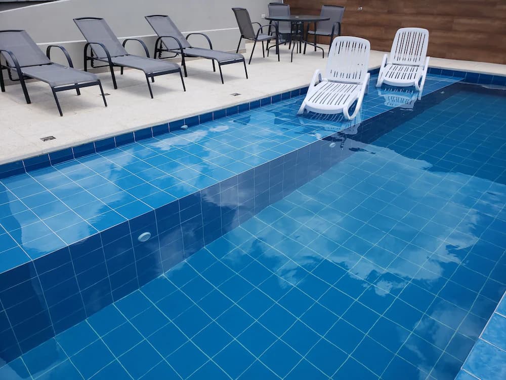 Rooftop pool