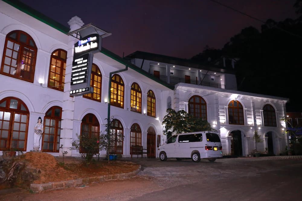 Front of property - evening/night