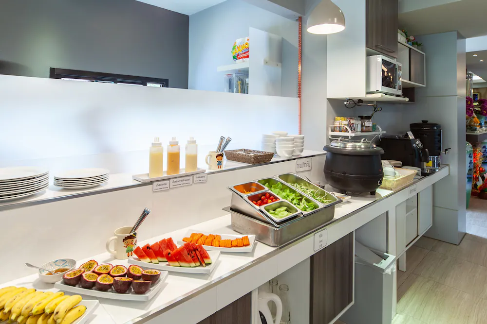 Breakfast buffet