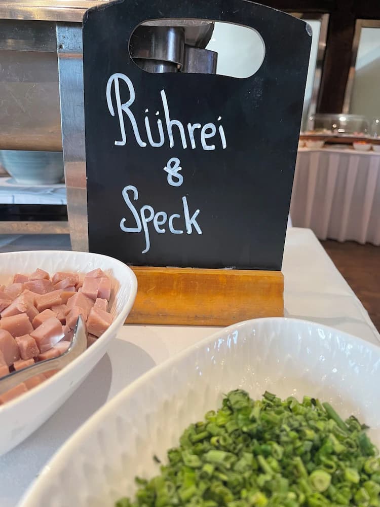 Breakfast buffet
