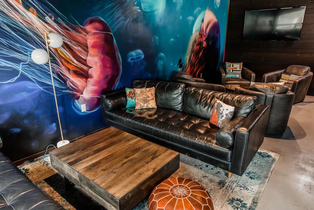 Lobby sitting area