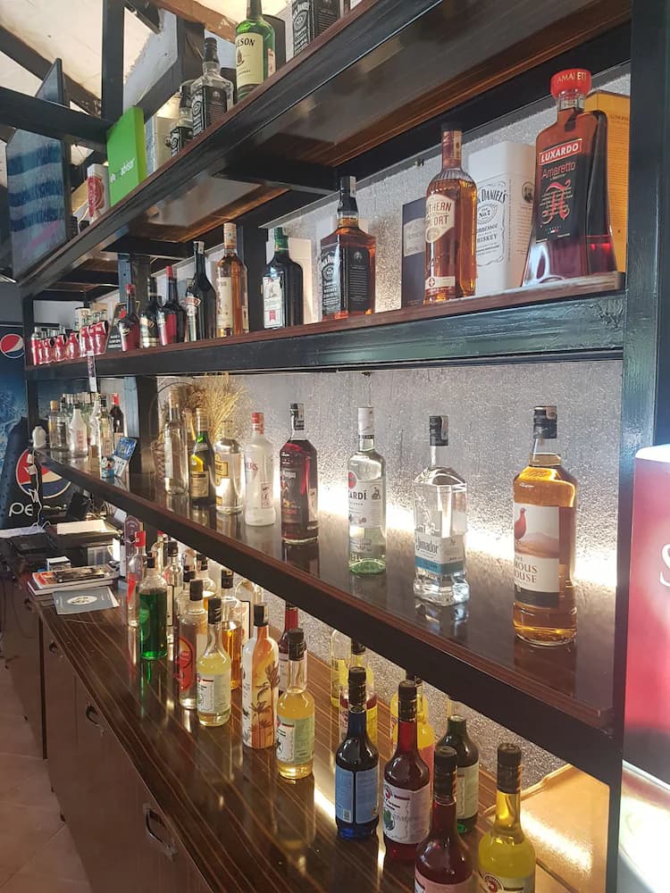 Bar (on property)