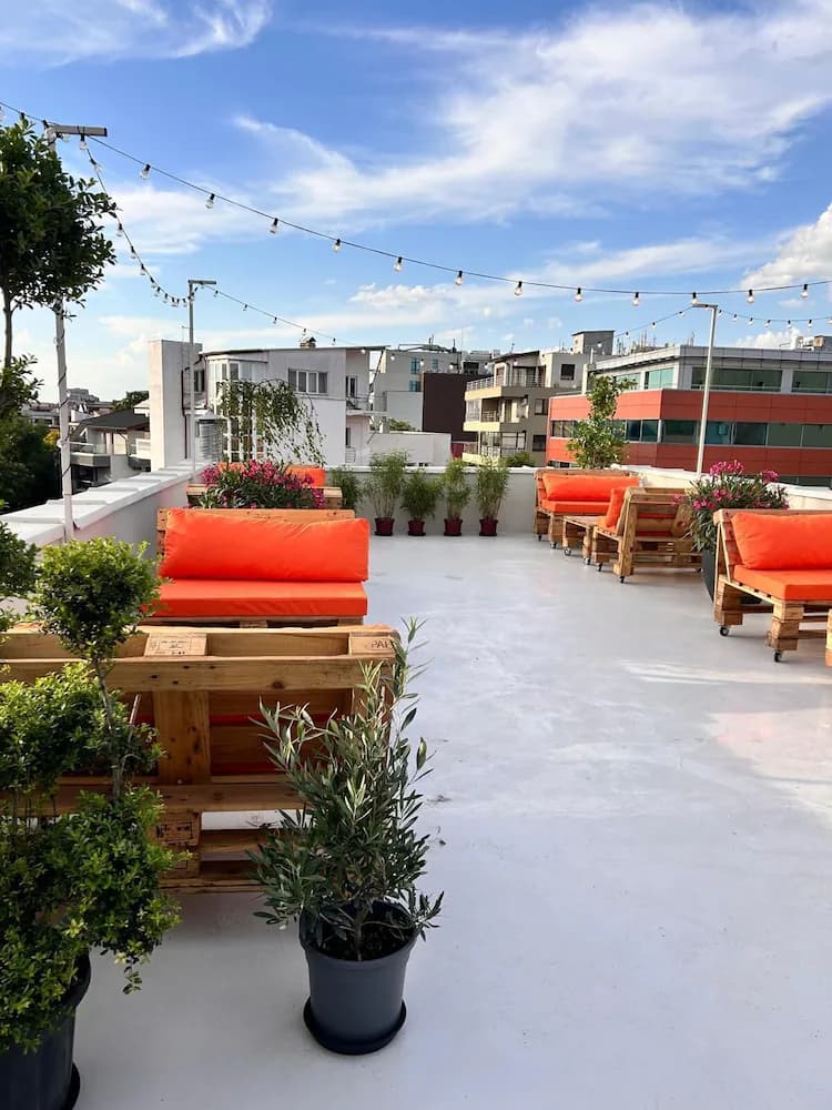 Rooftop terrace