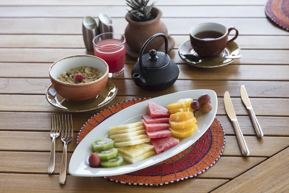 Breakfast area