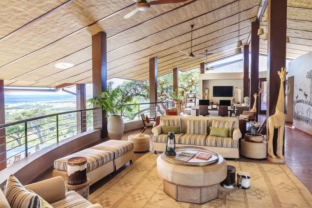 Lobby sitting area