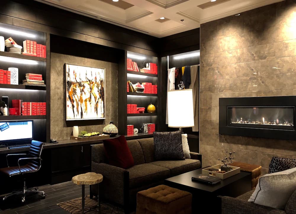 Lobby sitting area