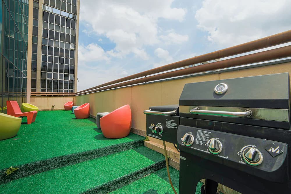 Rooftop terrace