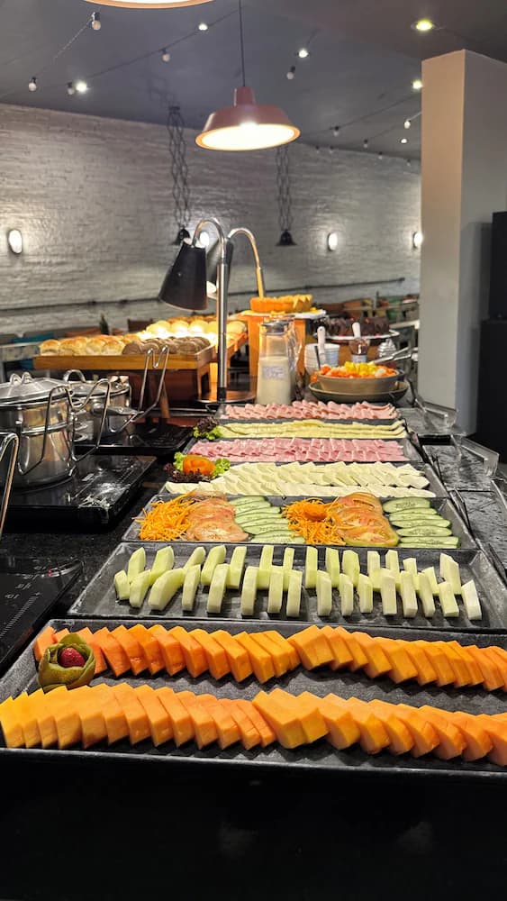 Breakfast buffet