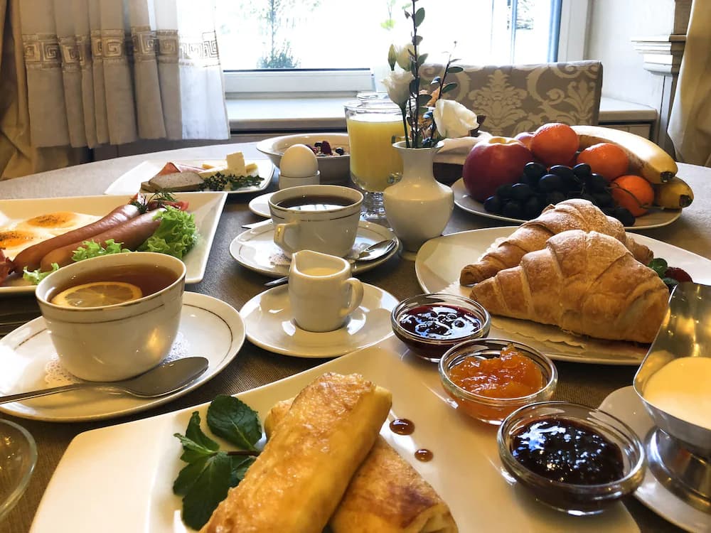 Breakfast buffet