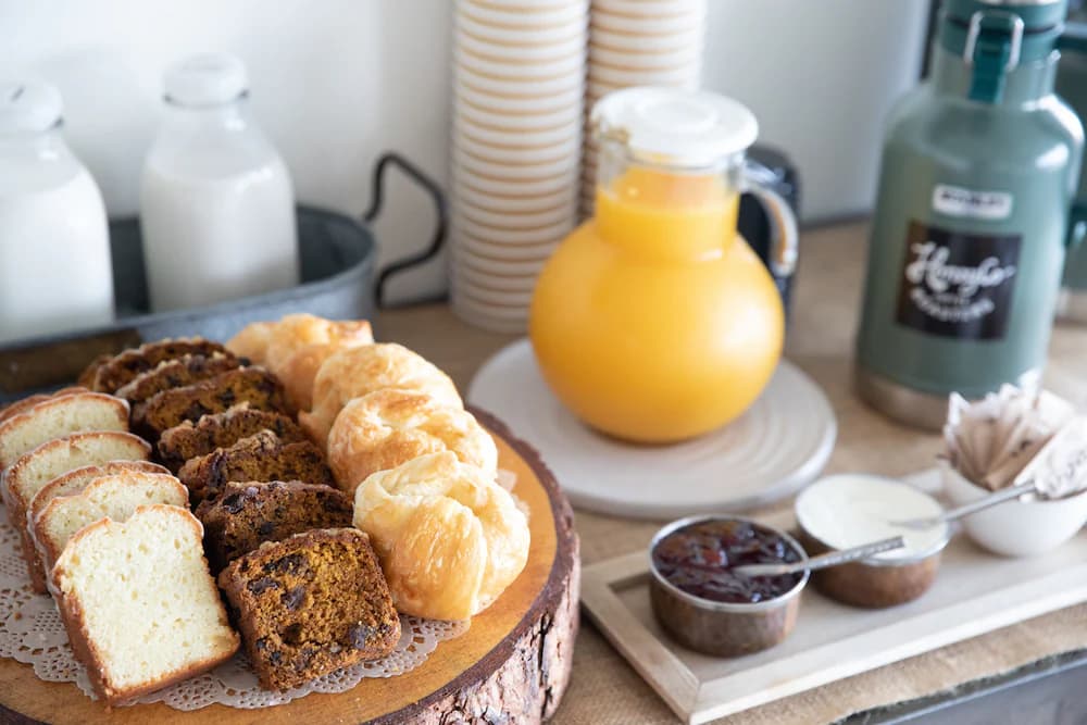 Breakfast buffet