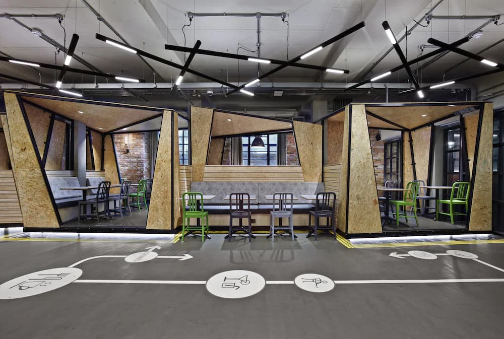 Breakfast area