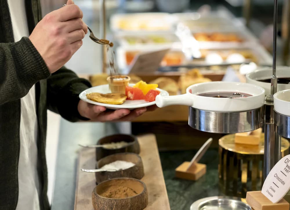 Breakfast buffet