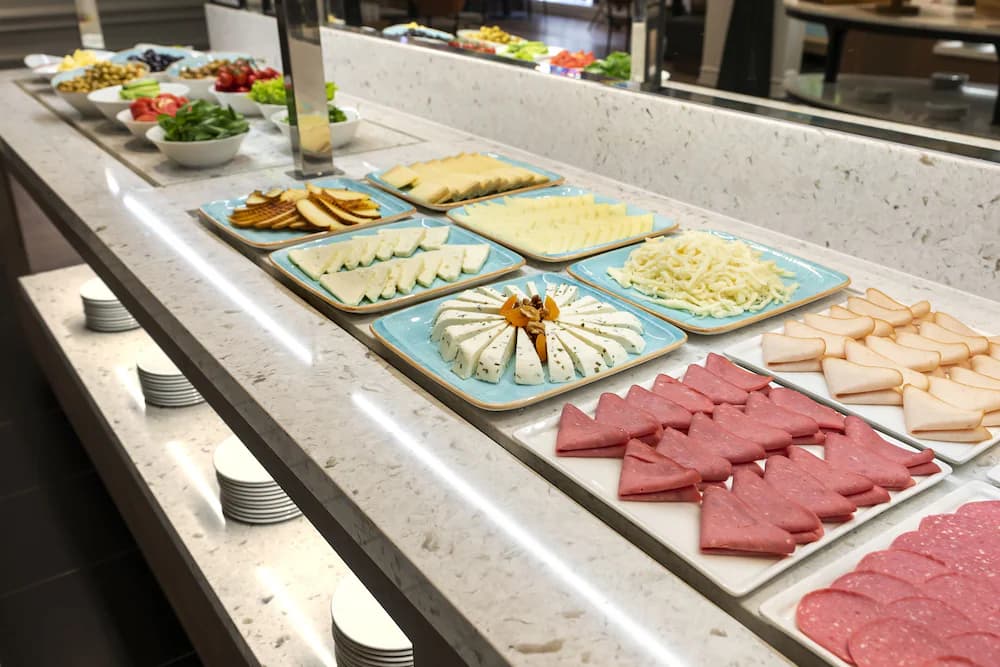Breakfast buffet
