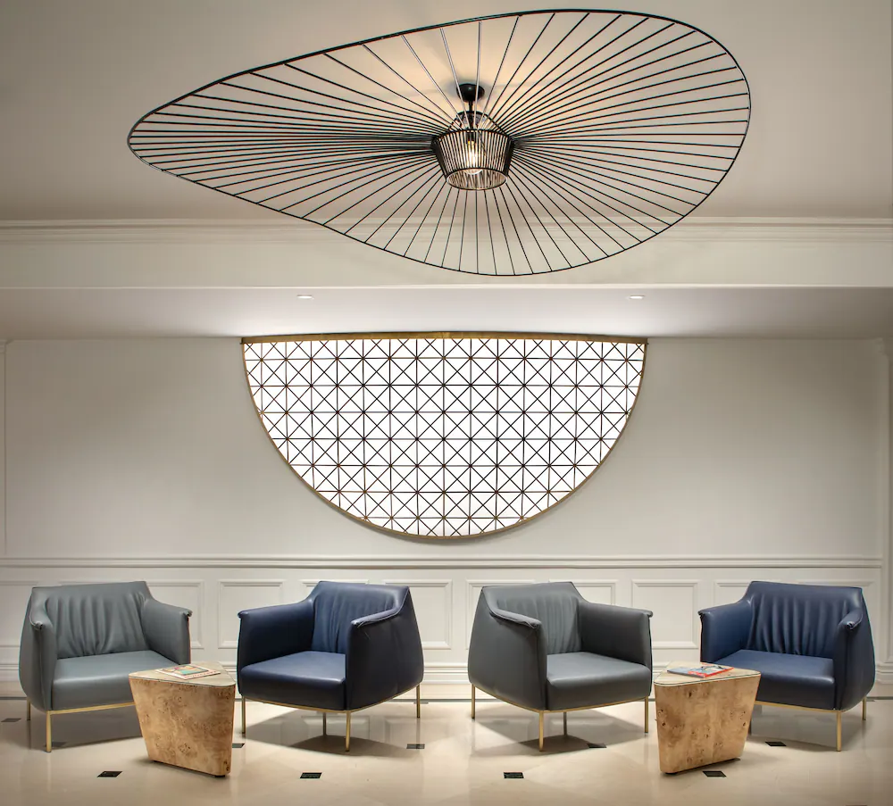 Lobby sitting area