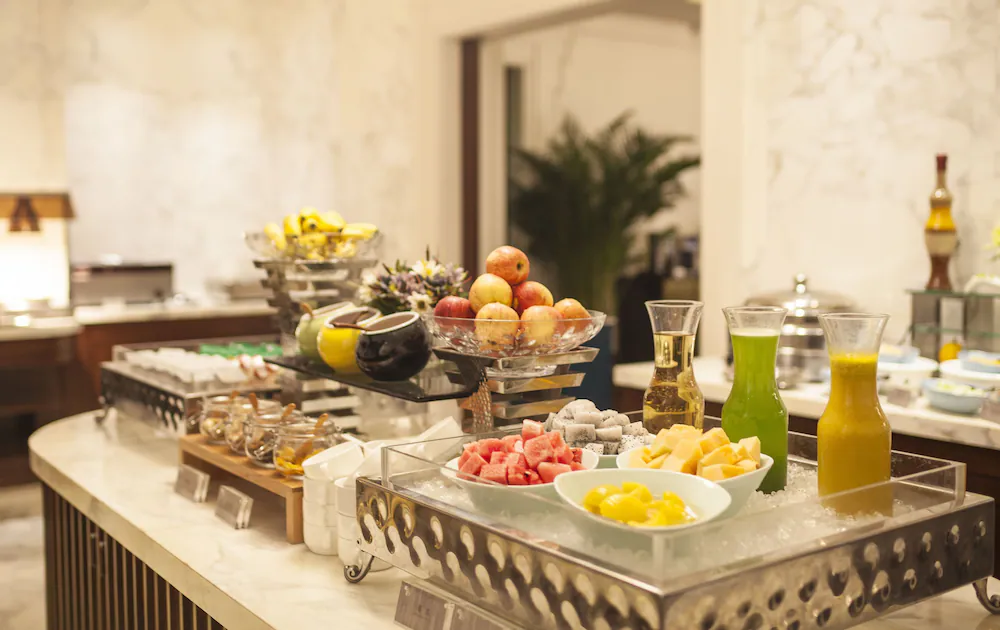 Breakfast area