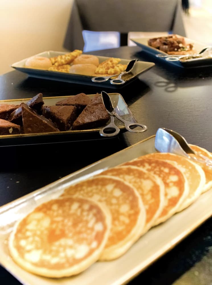 Breakfast buffet
