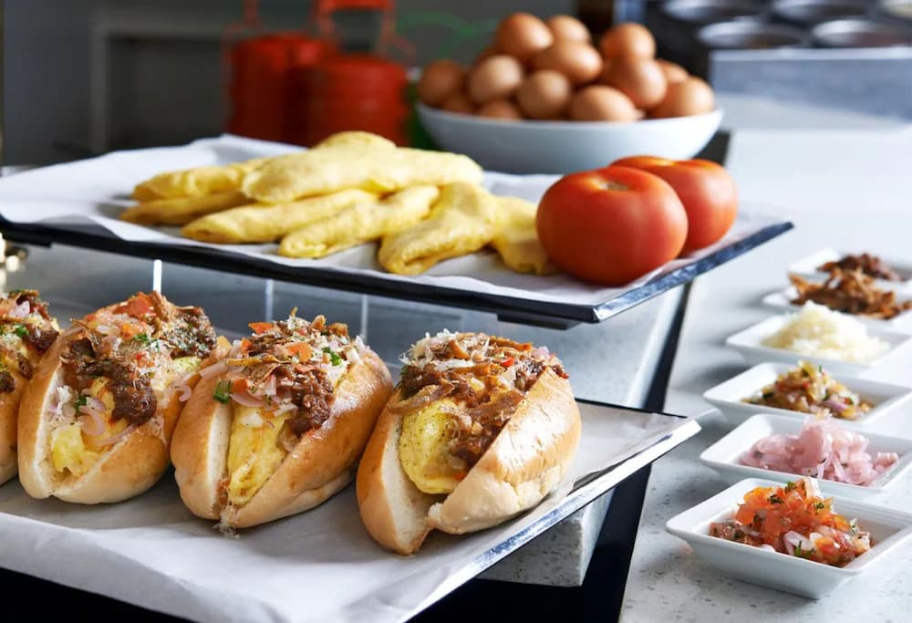 Breakfast buffet