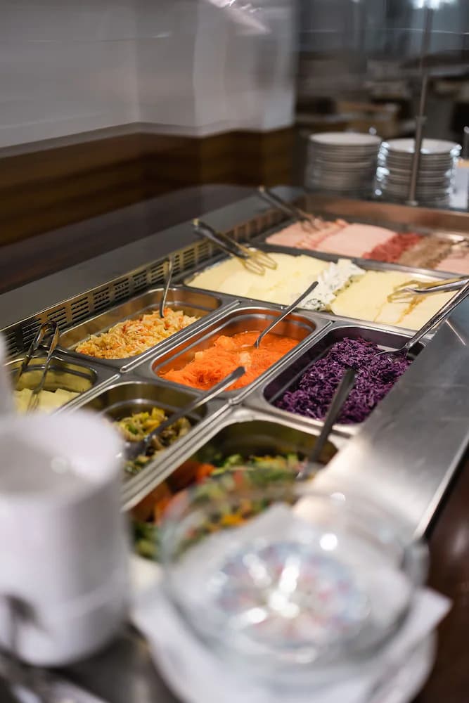 Breakfast buffet