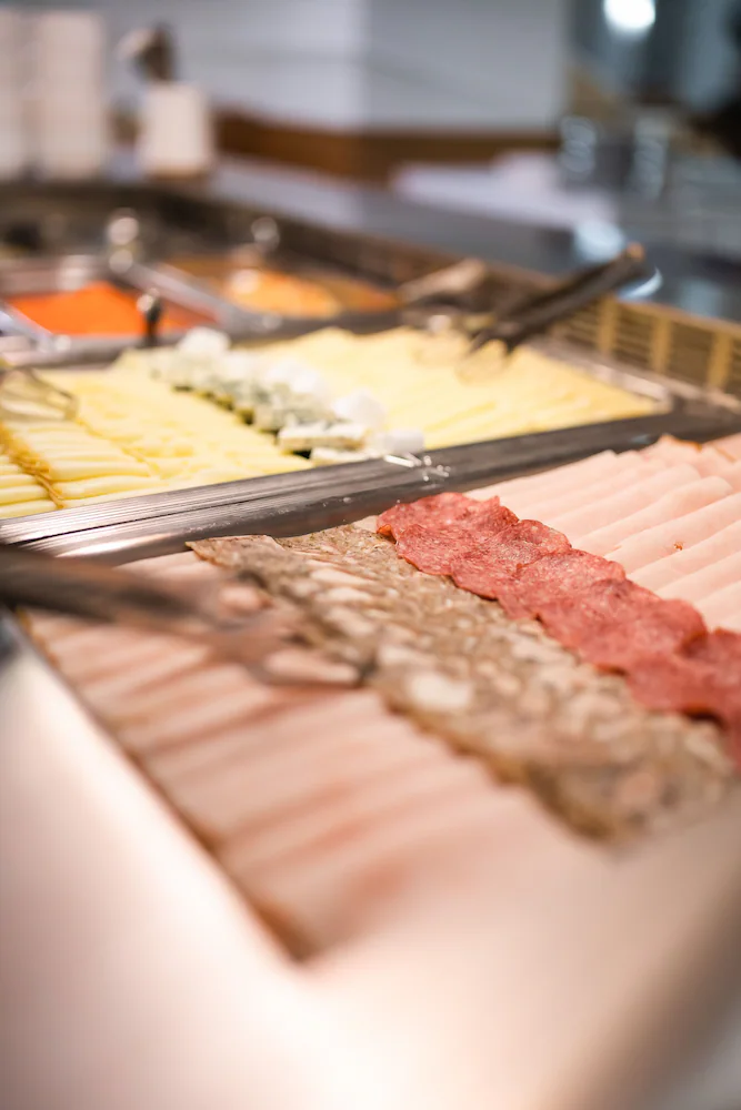 Breakfast buffet