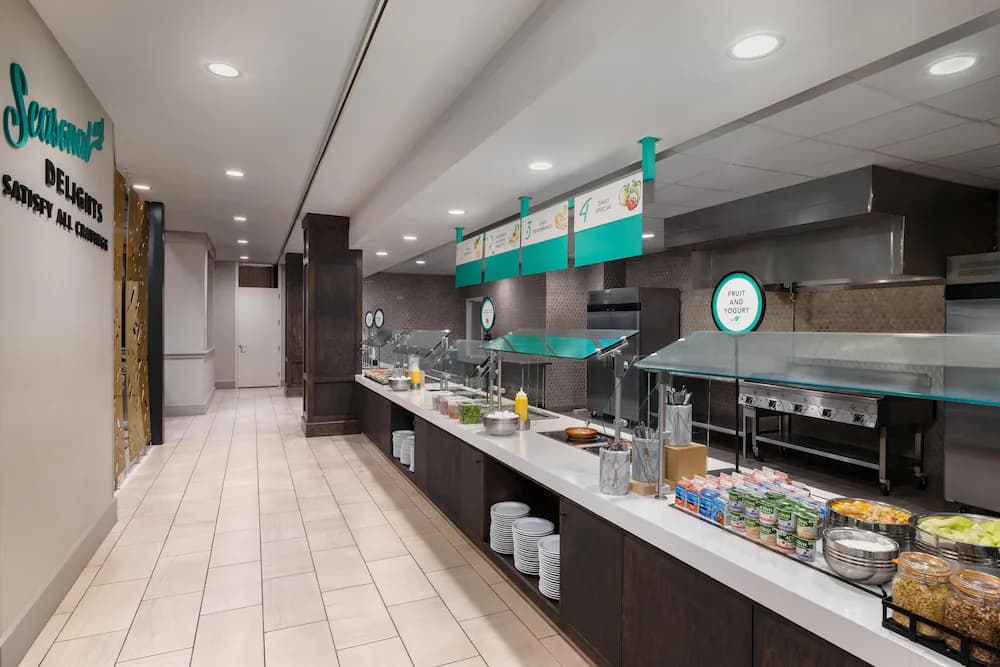 Breakfast area
