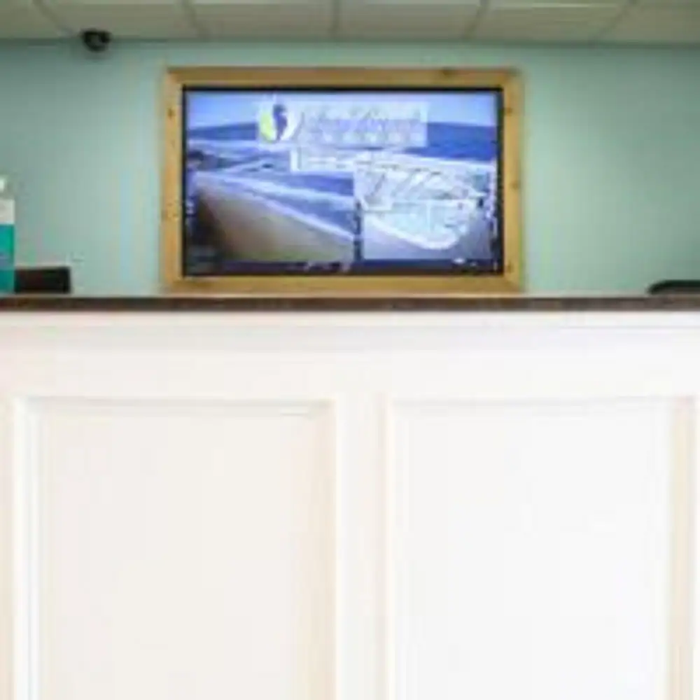 Check-in/check-out kiosk
