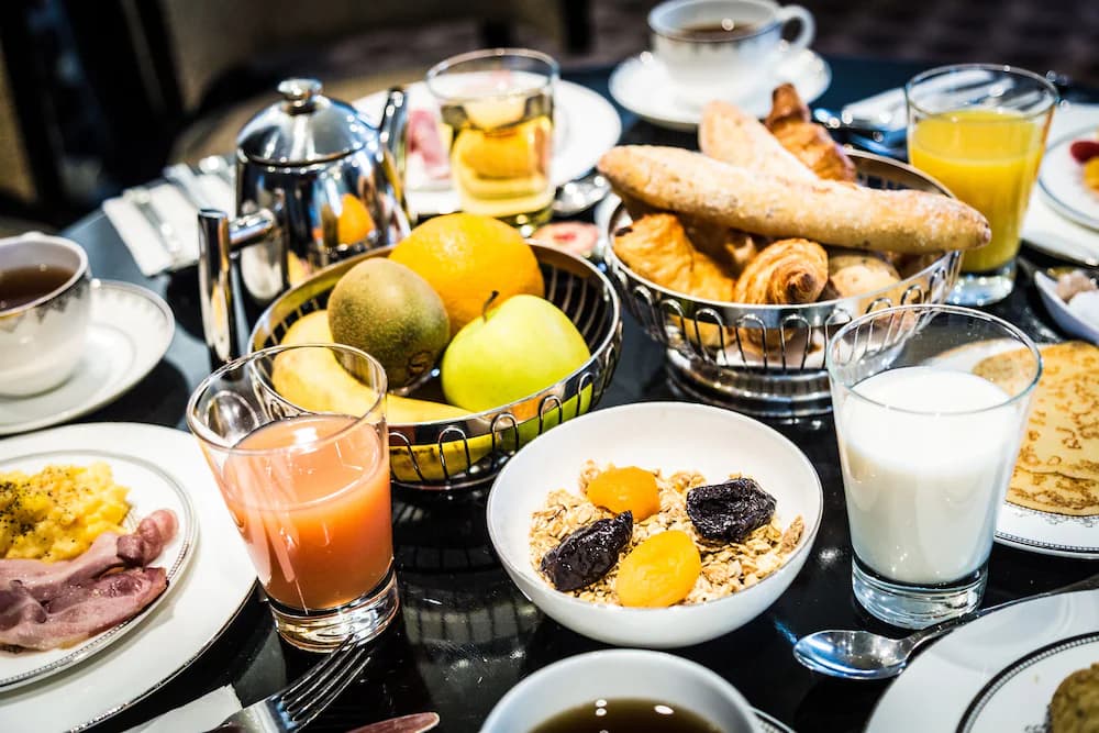 Breakfast area