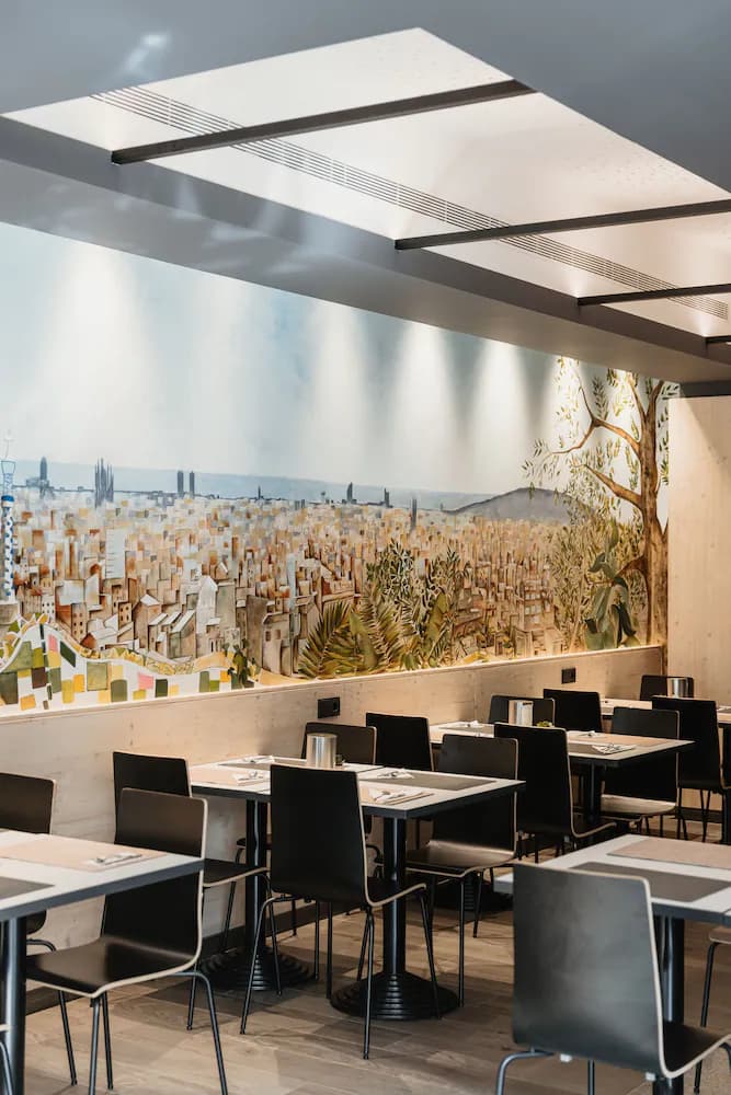 Breakfast area