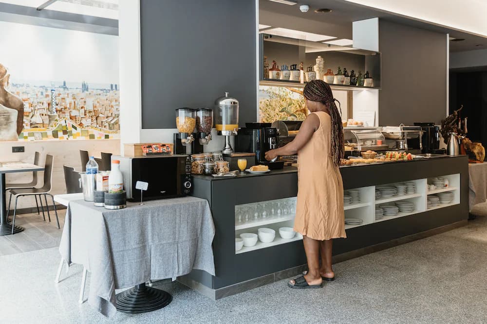 Breakfast area