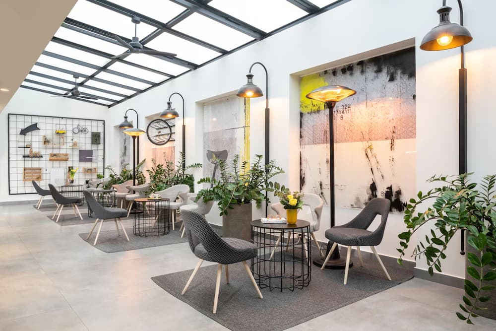 Lobby sitting area