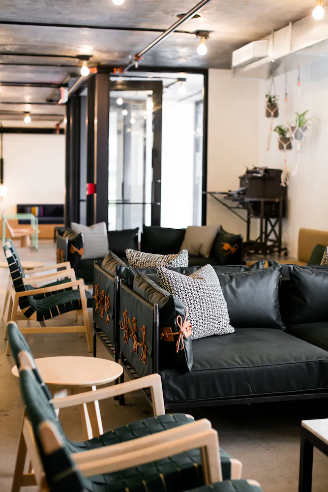 Lobby sitting area
