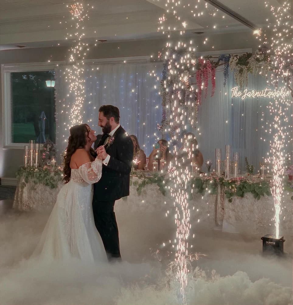 Indoor wedding