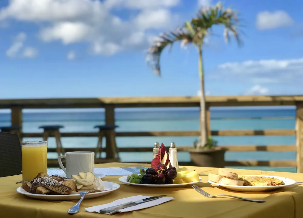 Breakfast area