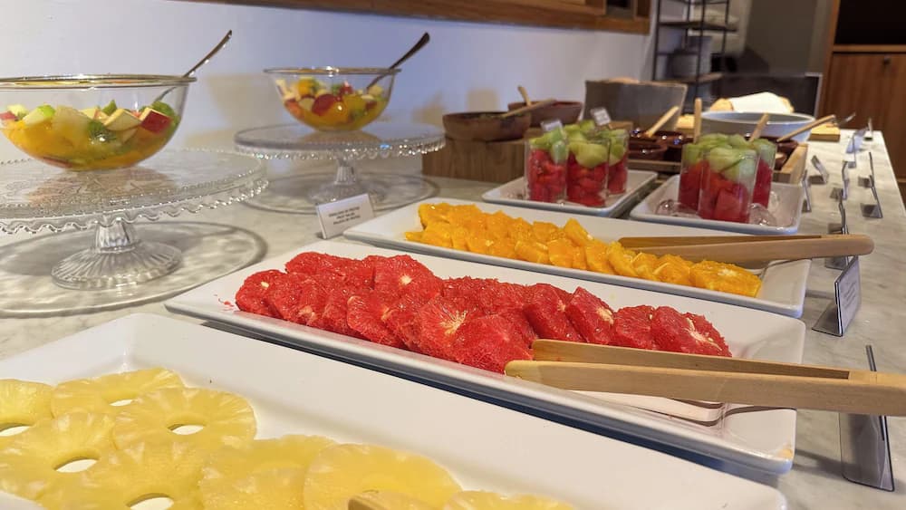 Breakfast buffet