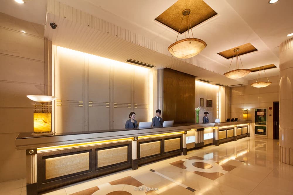 Reception hall