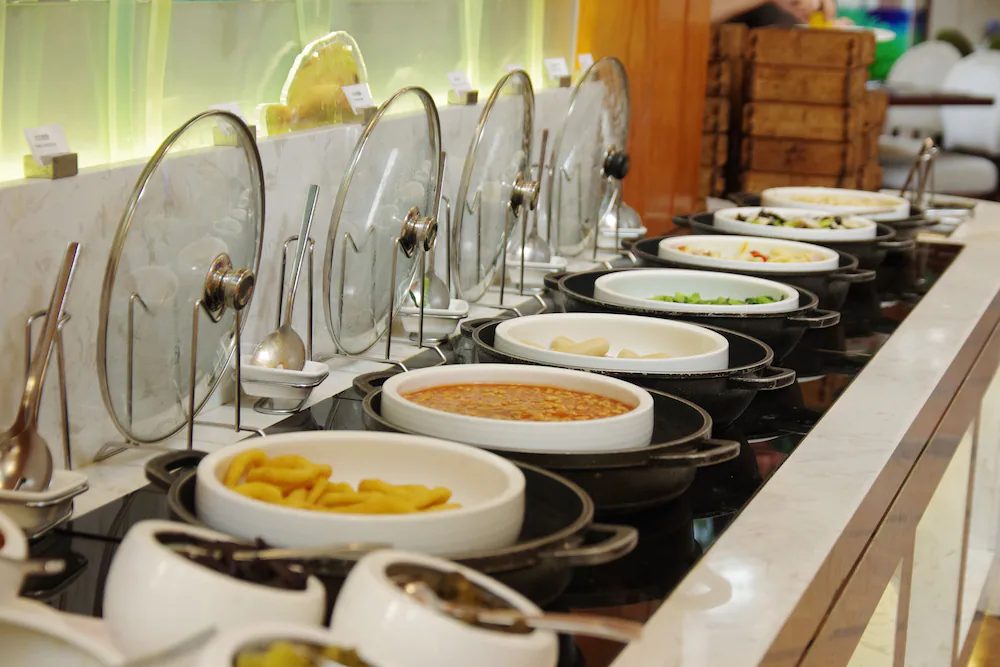 Breakfast buffet