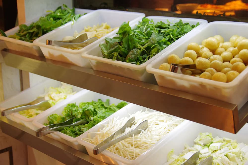 Breakfast buffet