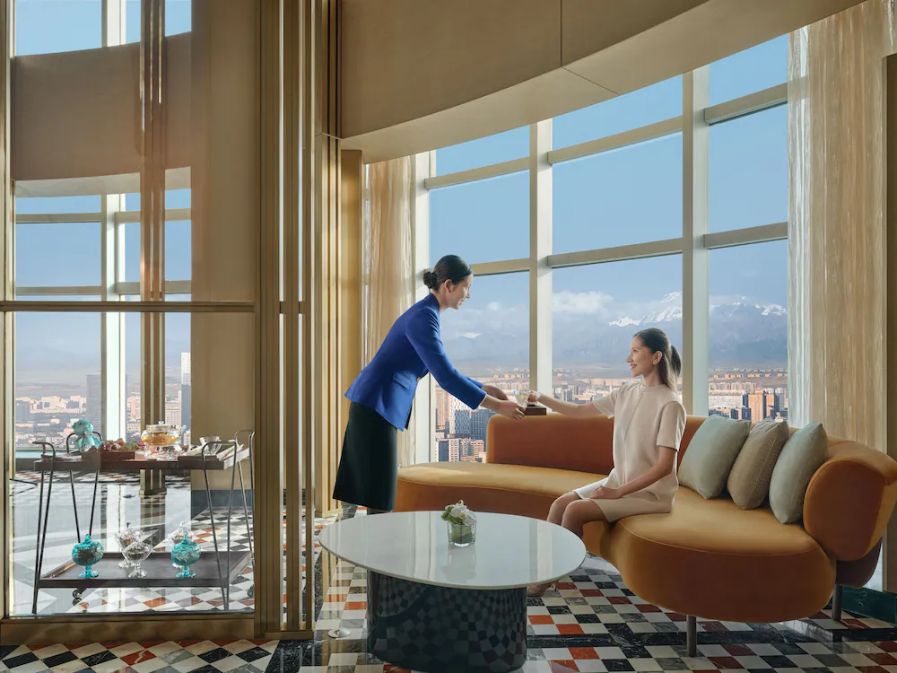 Lobby sitting area