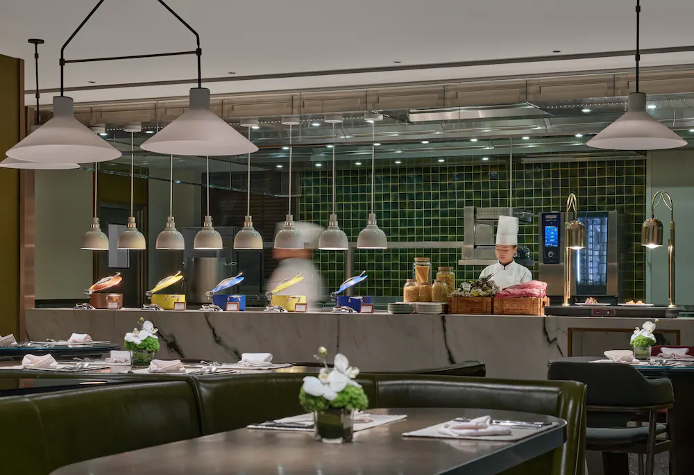 Breakfast buffet