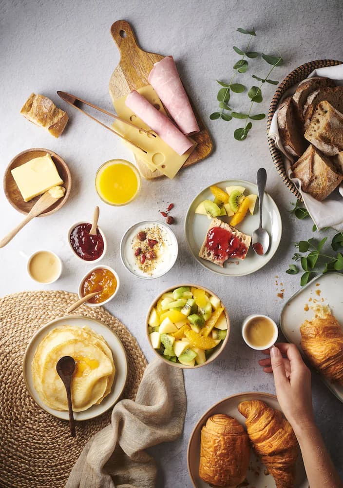Breakfast buffet
