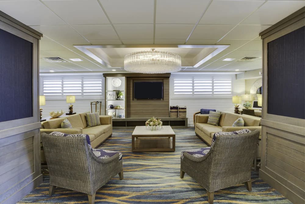 Lobby sitting area