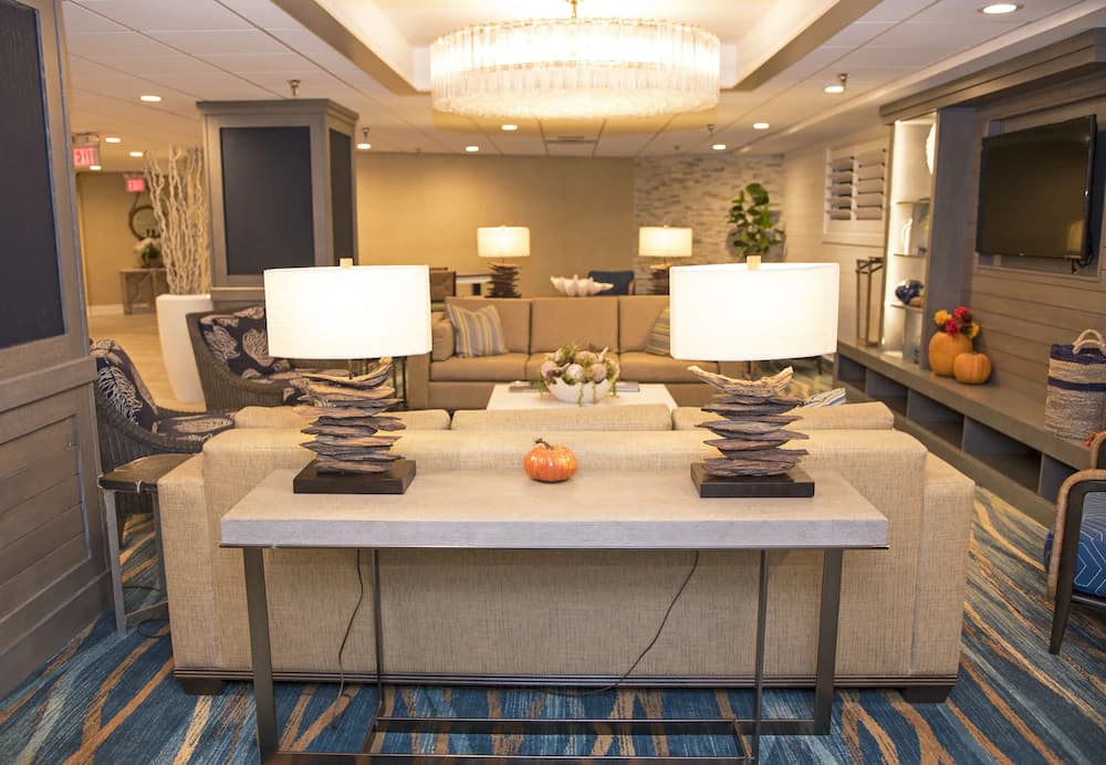 Lobby sitting area